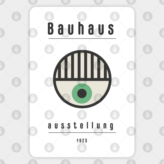 Bauhaus Eye Geometric Magnet by StarDash_World